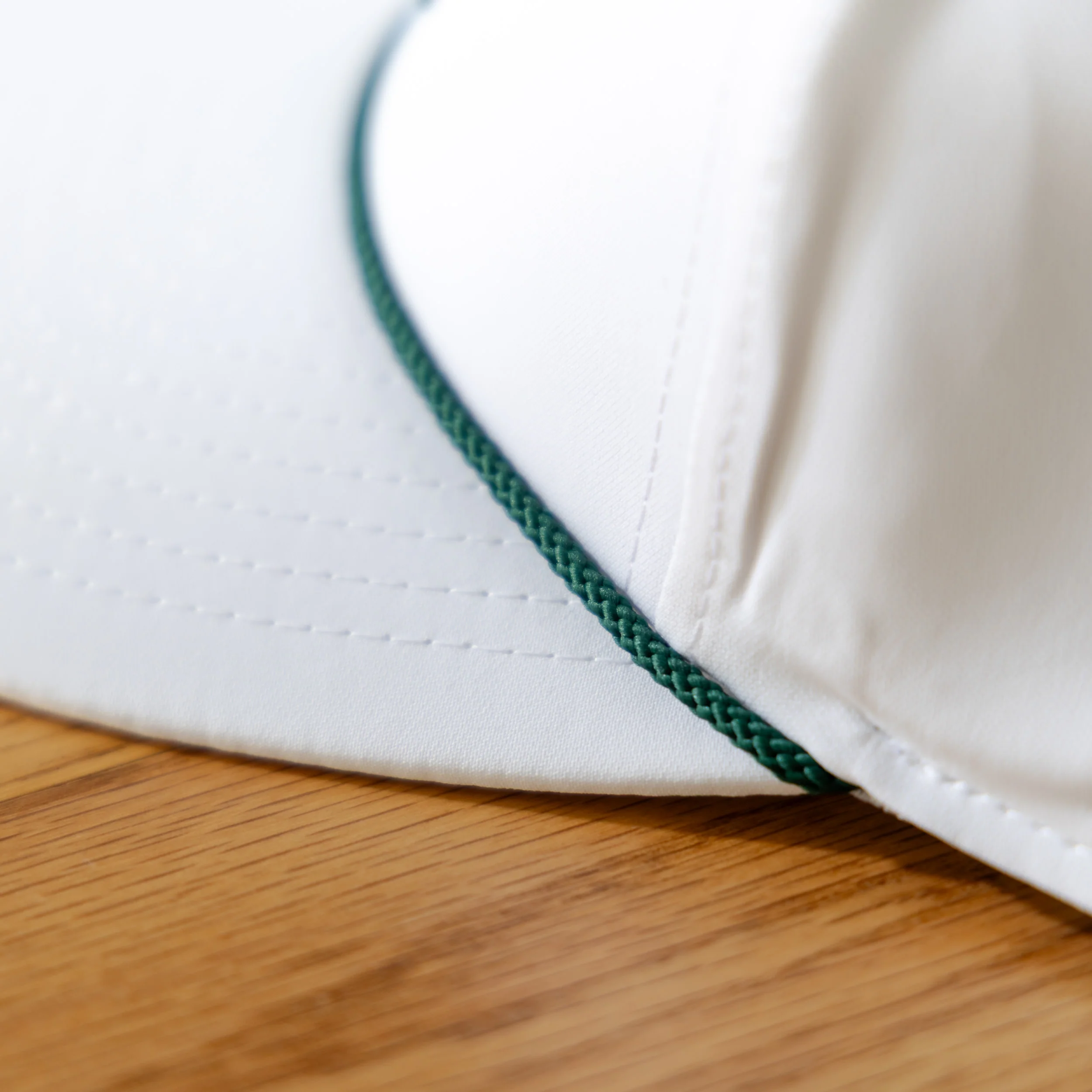 Imperial Wrightson Rope Hat - White / Dark Green - Image 4