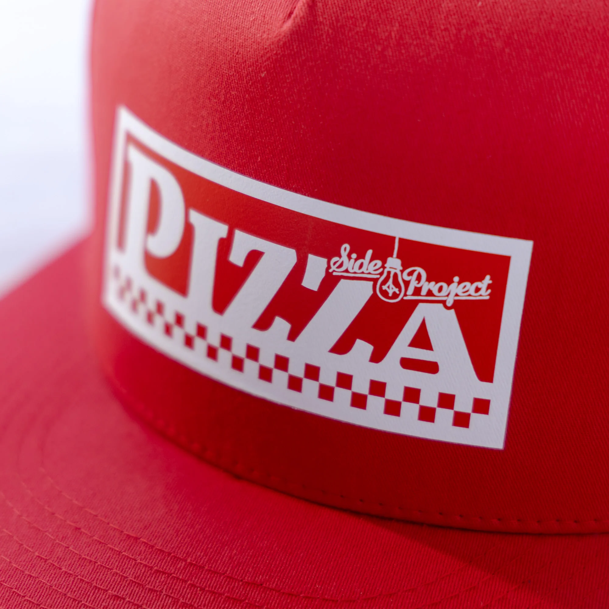 SP Pizza Trucker Hat - Red - Image 3